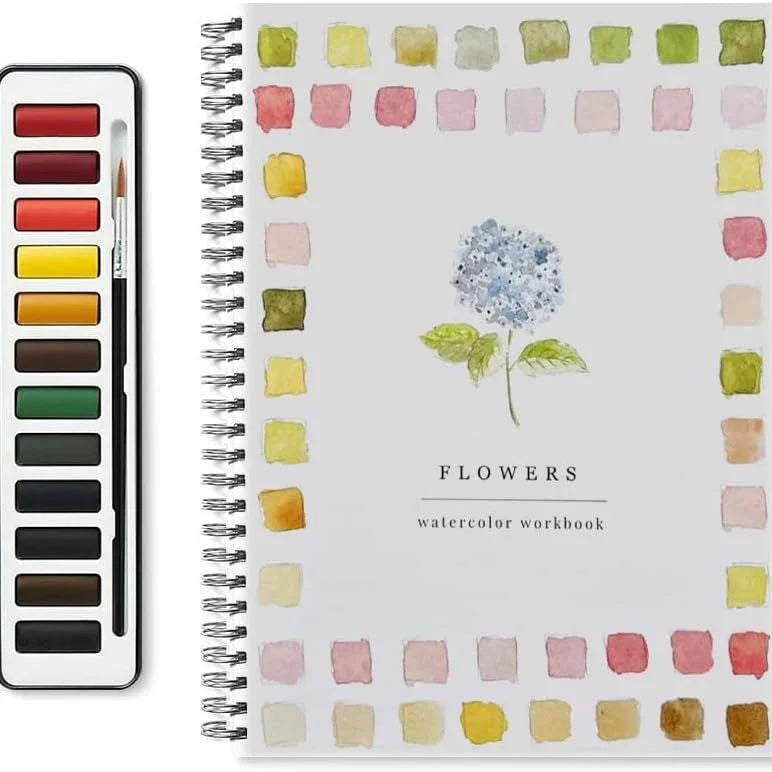 Kit Aquarelle ZenColor – Apprenez à peindre facilement, pas à pas