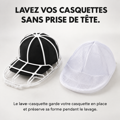 Lave-Casquette – Vos casquettes propres en machine, sans perdre leur forme