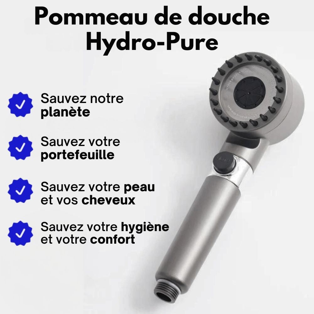 Hydro-Pure – Une eau filtrée pour une peau et des cheveux plus doux