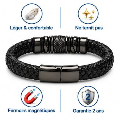 Bracelet PAPA – Un bijou personnalisé qui garde vos souvenirs