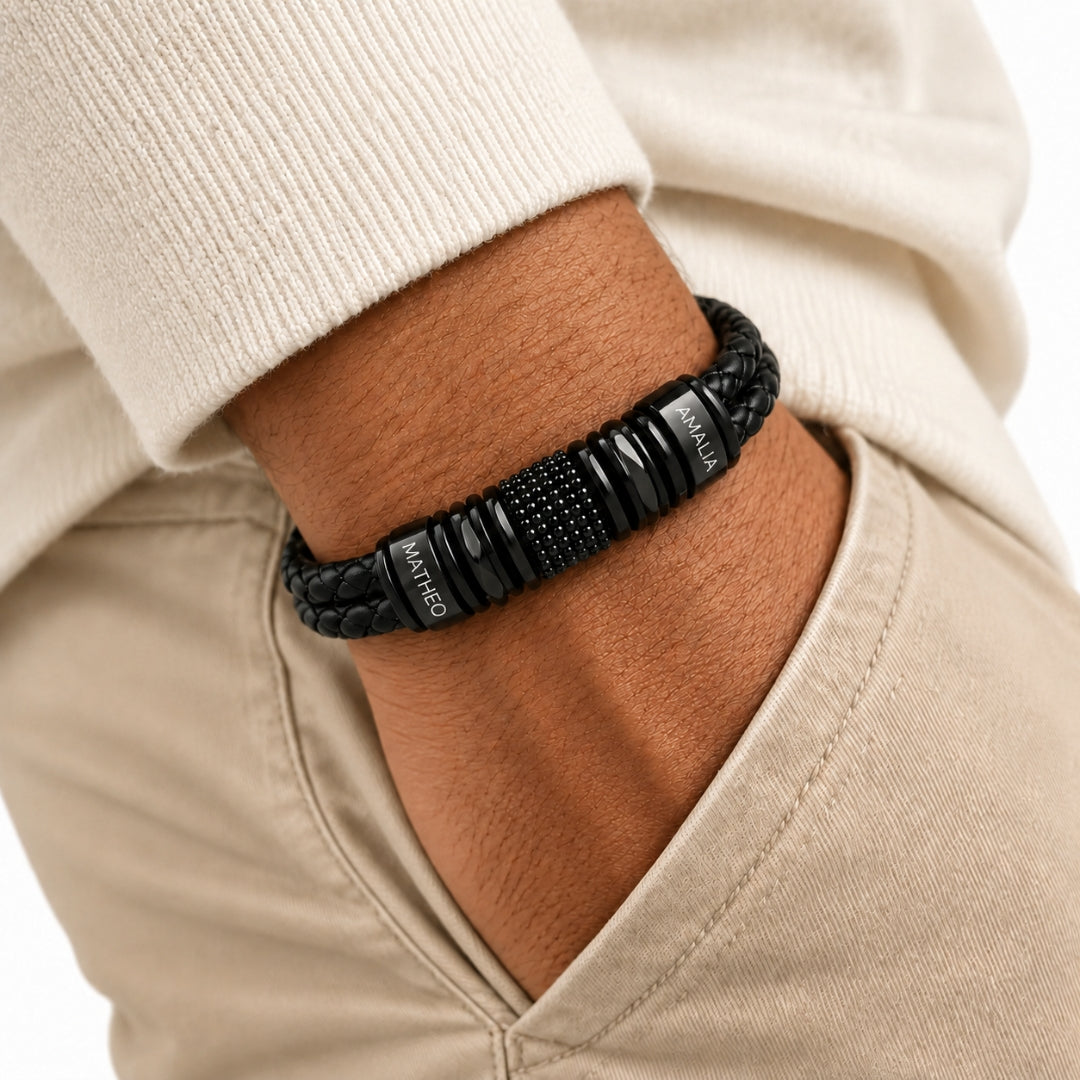 Bracelet PAPA – Un bijou personnalisé qui garde vos souvenirs