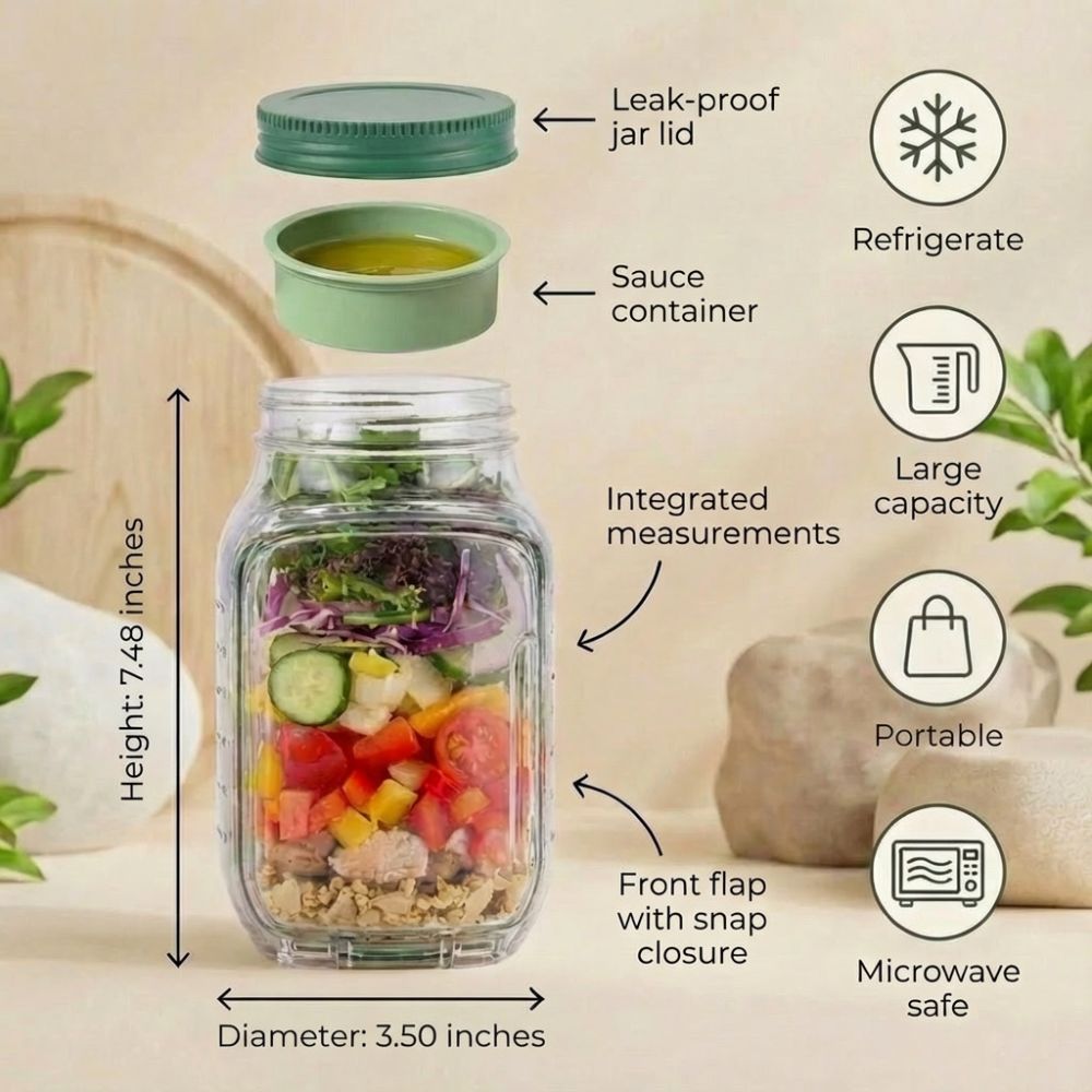 FreshBox – The Smart, Innovative Jar for Your Meals