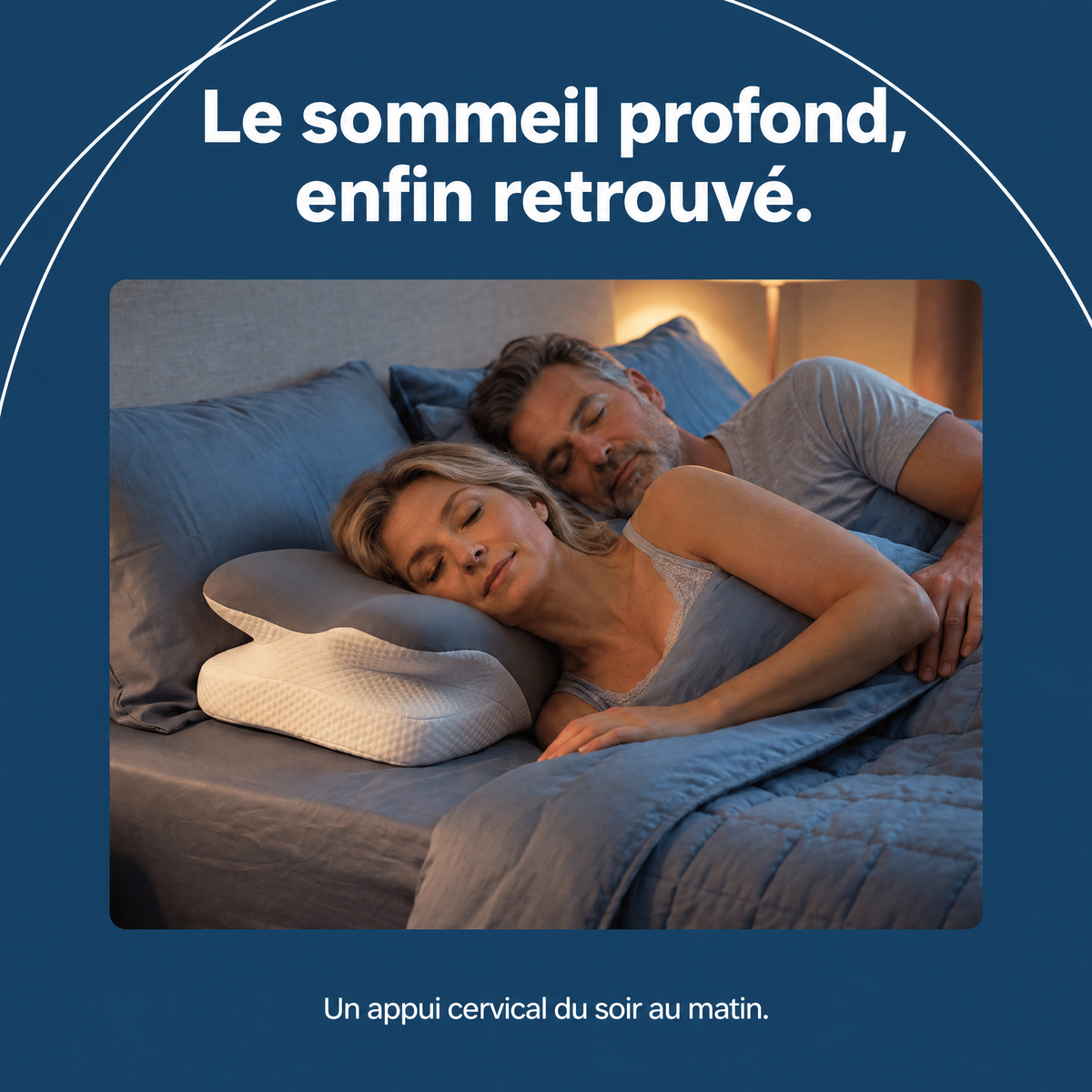 Oreiller CerviRelax – Soulagez vos cervicales et dormez sans douleur