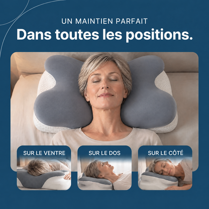 Oreiller CerviRelax – Soulagez vos cervicales et dormez sans douleur