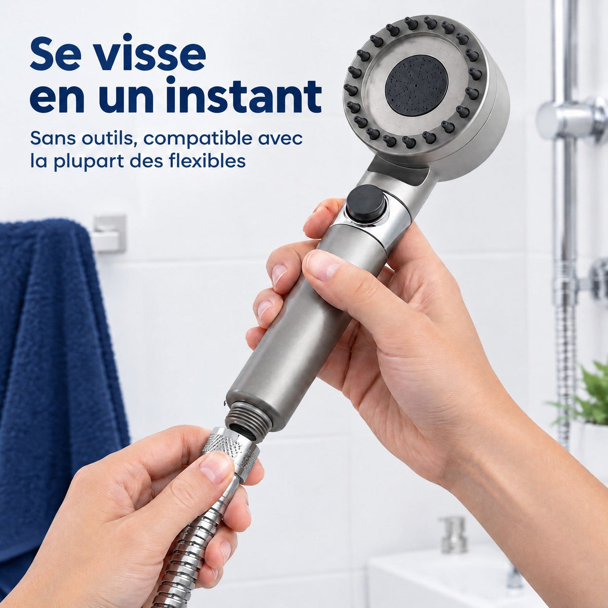 Hydro-Pure – Une eau filtrée pour une peau et des cheveux plus doux