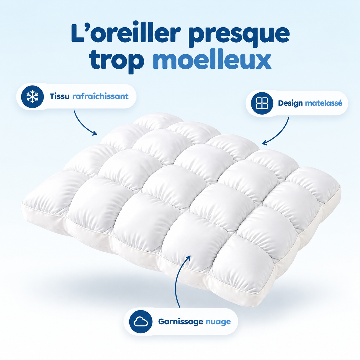 Nuvéa – Dormez comme sur un nuage, au frais toute la nuit