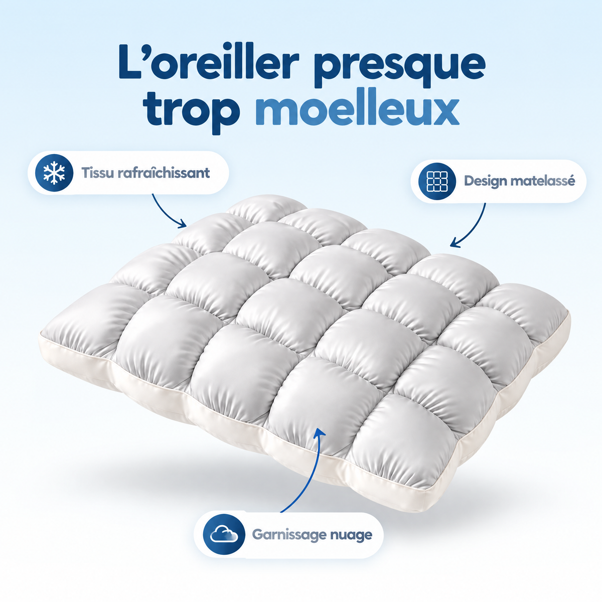 Nuvéa – Dormez comme sur un nuage, au frais toute la nuit
