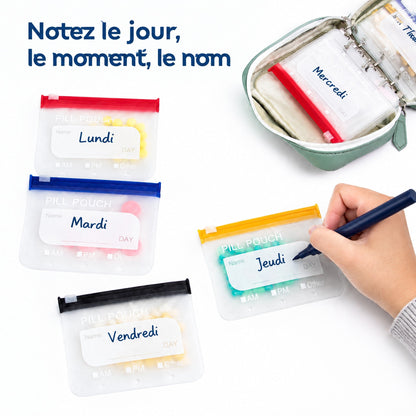 Pilly – Tous vos médicaments dans une seule trousse, fini les flacons