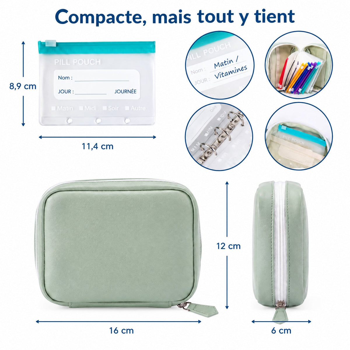 Pilly – Tous vos médicaments dans une seule trousse, fini les flacons