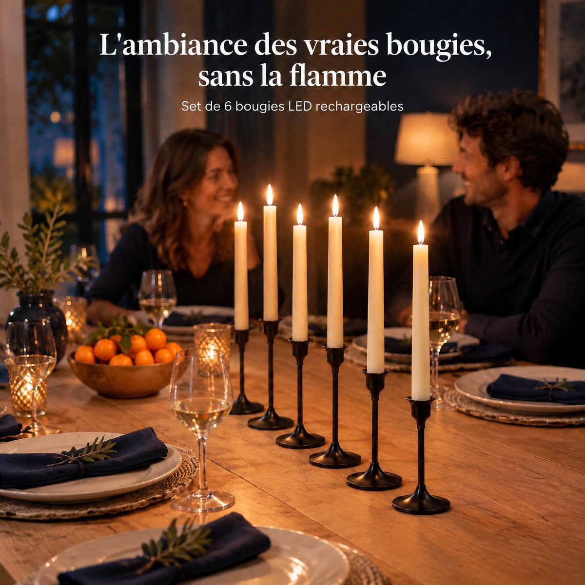 Vela – L'ambiance des vraies bougies, sans flamme ni cire