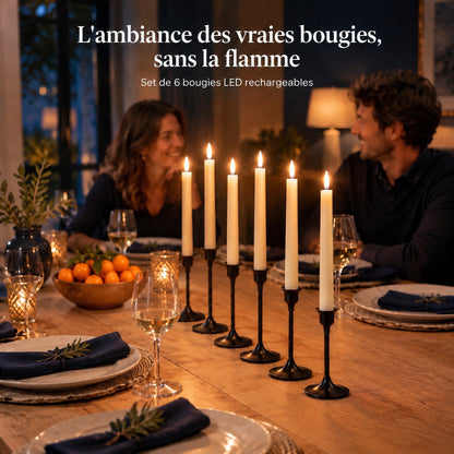 Vela – L'ambiance des vraies bougies, sans flamme ni cire