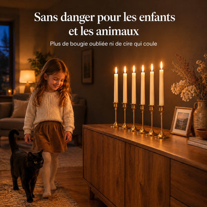 Vela – L'ambiance des vraies bougies, sans flamme ni cire