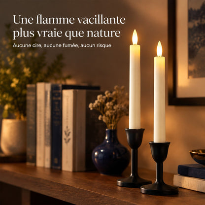 Vela – L'ambiance des vraies bougies, sans flamme ni cire